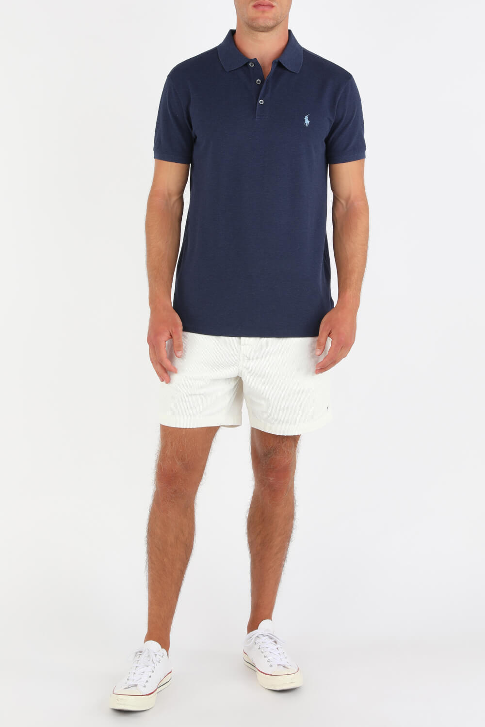 חולצת פולו עם לוגו רקום POLO RALPH LAUREN